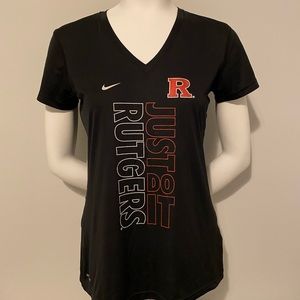 Womens Nike Dri-Fit Rutgers Tee
